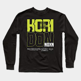 hori don Long Sleeve T-Shirt